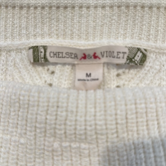 Chelsea & Violet Cream Sweater - Picture 4 of 5